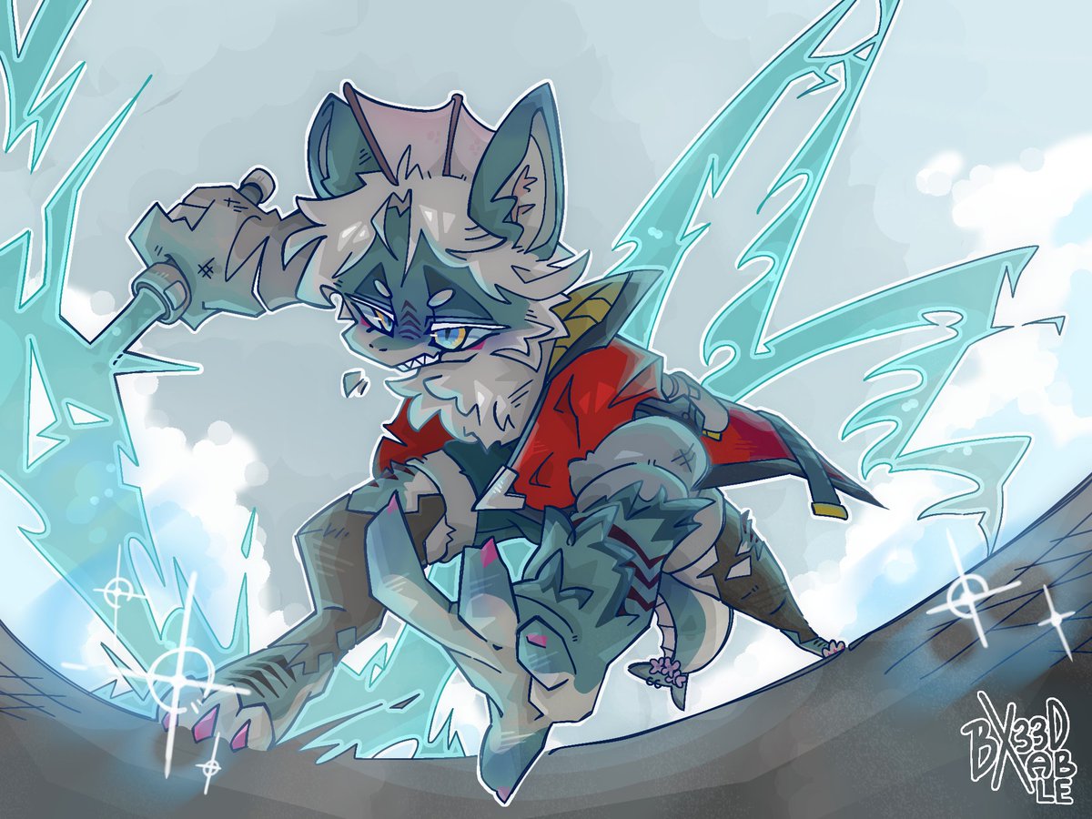 soffeycoffee's tweet photo. "Splash" (art trade)
#art #furry https://t.co/kiQrcVZBvP