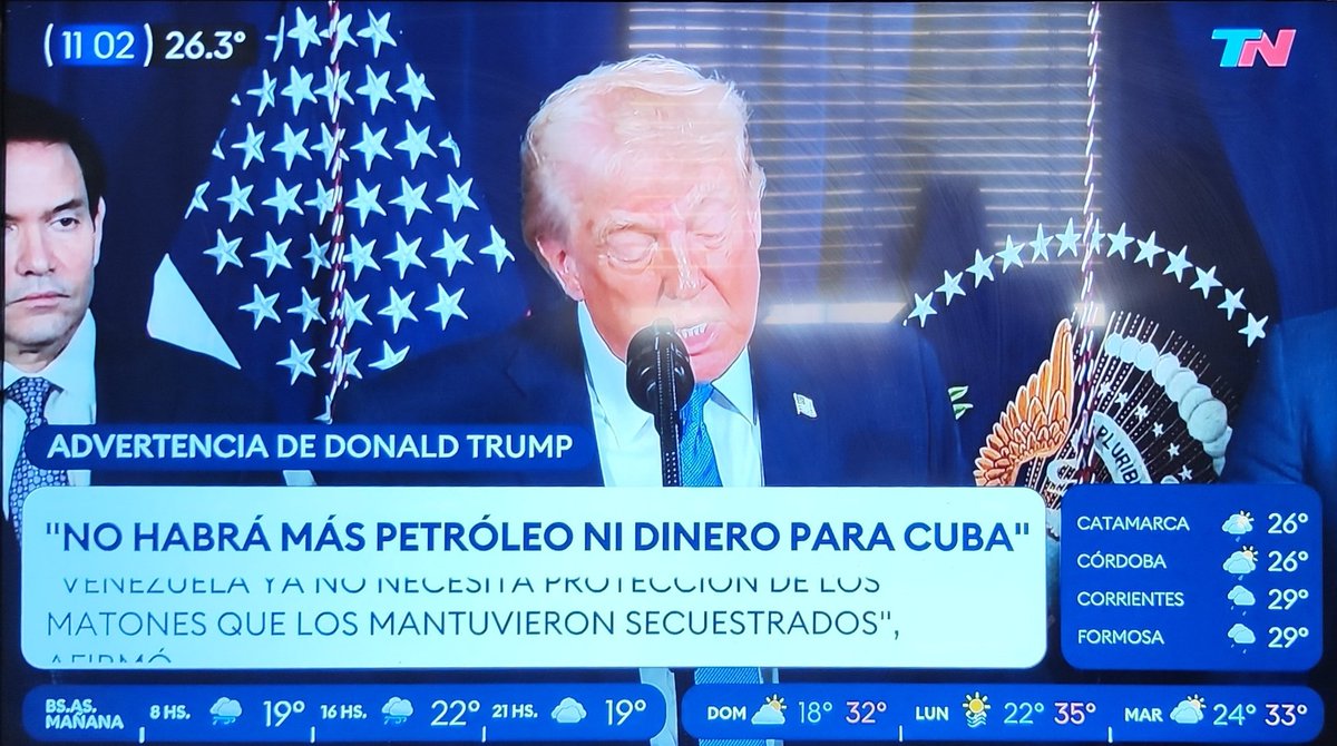 Si para que "caiga el Comunismo" necesitas ponerle un bloqueo internacional a Cuba durante décadas; y ahora interceptar militarmente a cada buque petrolero que circule por su territorio. Y si para "sostener el sueño Americano" necesitas invadir países cada década y robarle sus