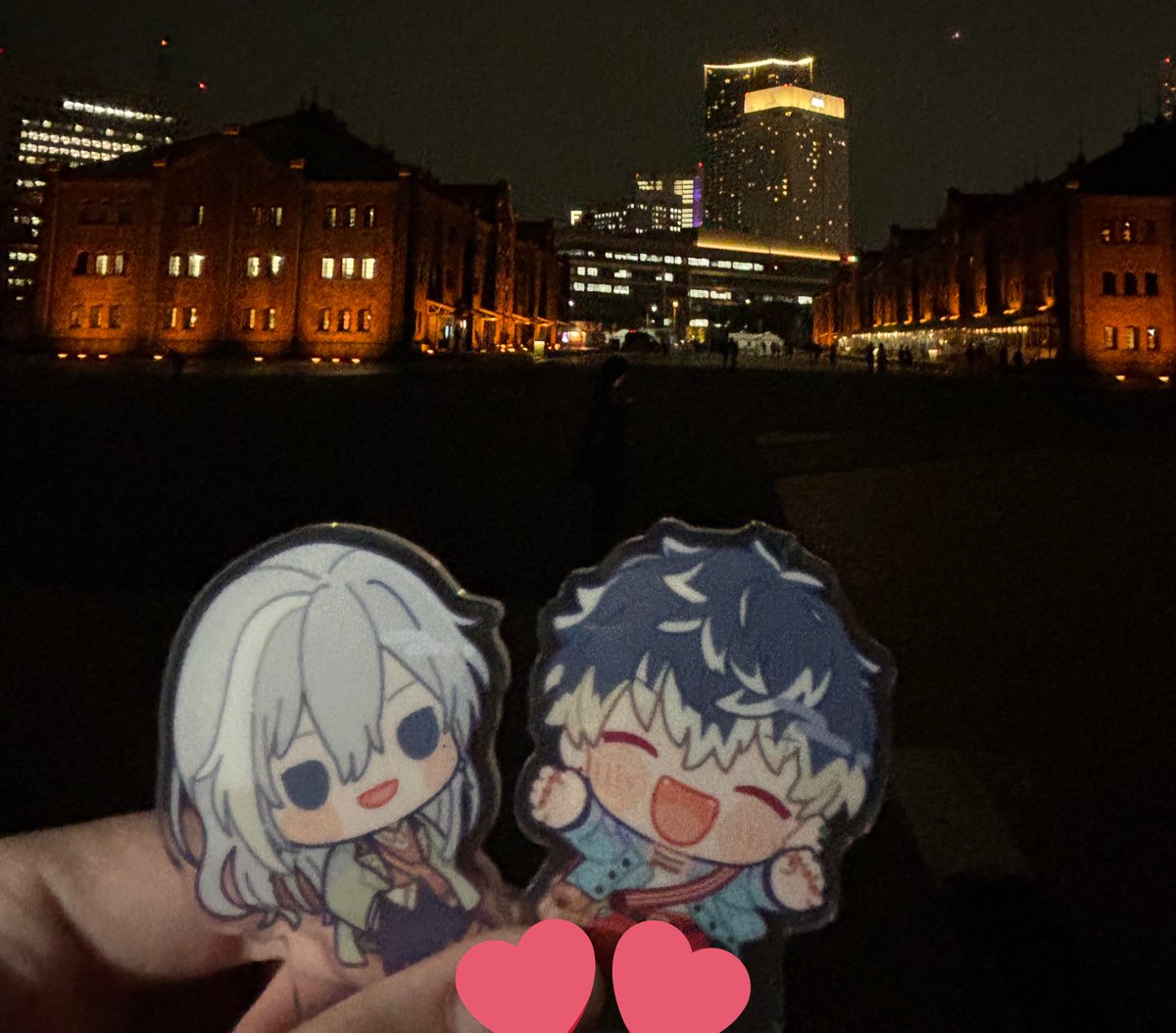 1年前ぐらいに赤レンガ倉庫行ったやつ😼