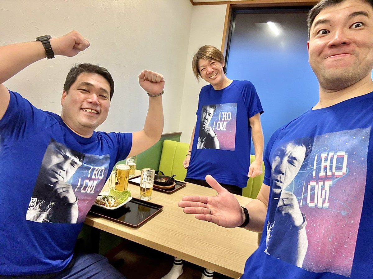 揃った！！ OH!NO!三人衆🤣🤟