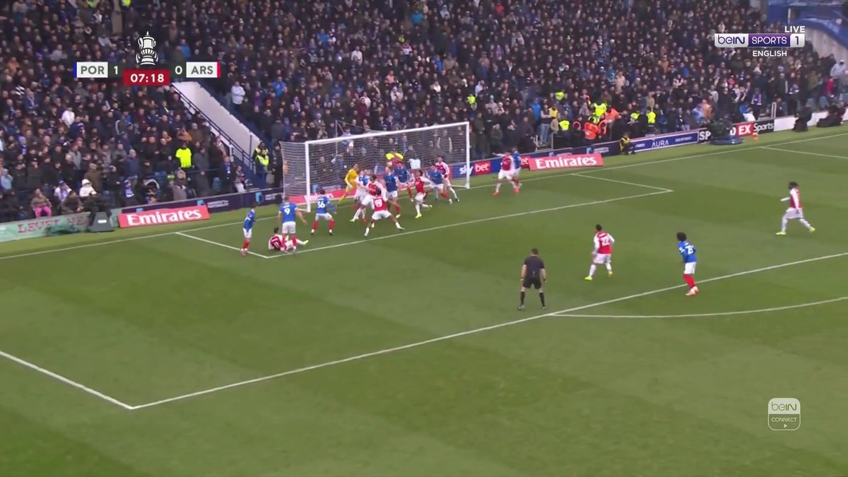 كريستيان نورغارد يسجل هدف التعادل لصالح أرسنال 