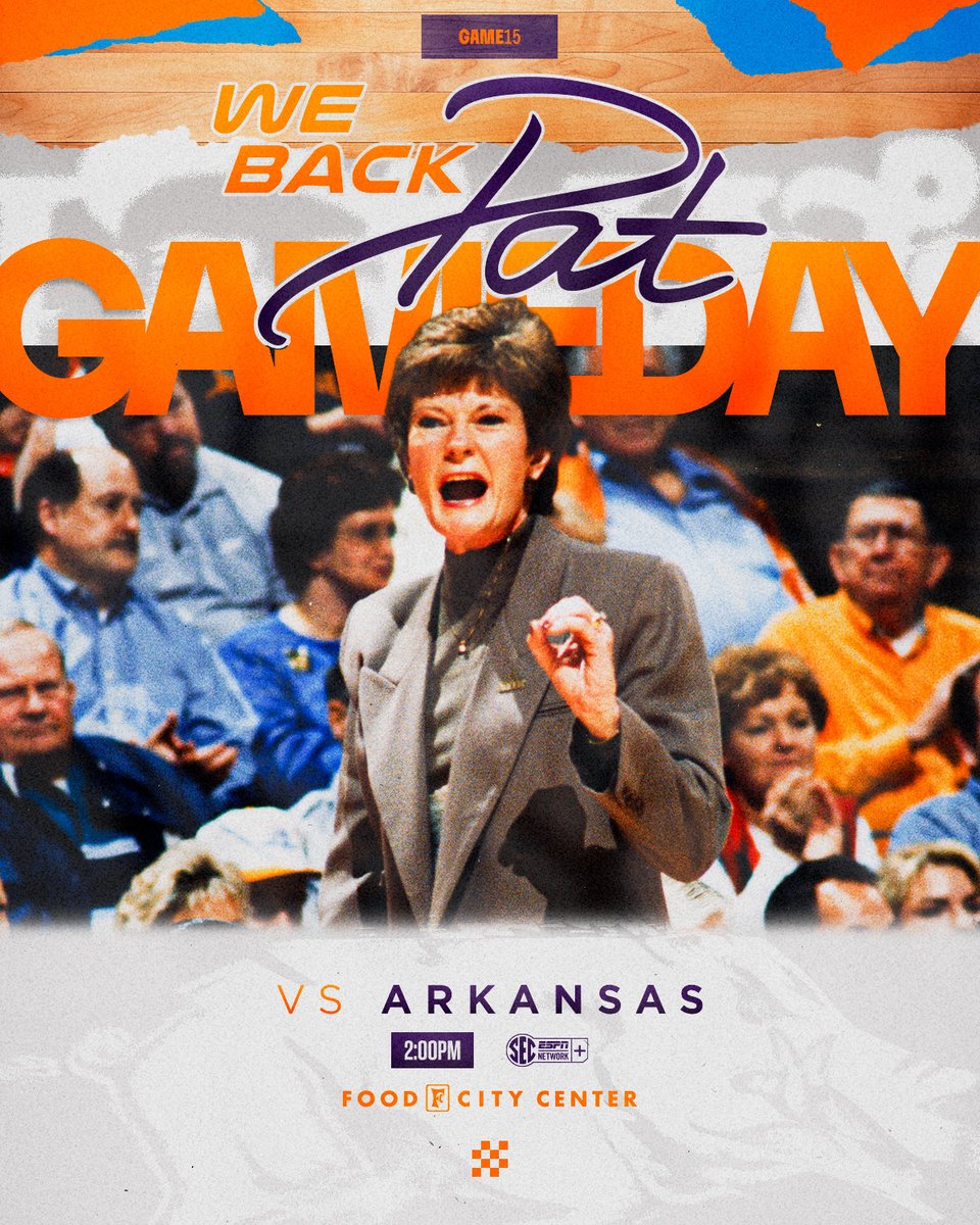 LadyVol_Hoops's tweet image. #WeBackPat always 💜