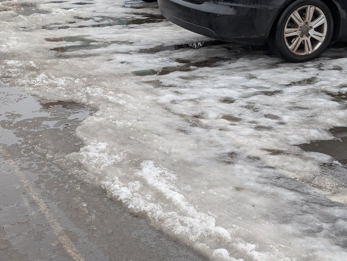 daoverfield's tweet photo. @sainsburys this is the state of your BlackHeath West Midlands store! Sheet ice no grit dangerous for older shoppers! And dangerous with cars sliding. And to top it off no heating in store shopping on an ice box! If other supermarkets have cleared why not this! https://t.co/e2iRNKLdUW