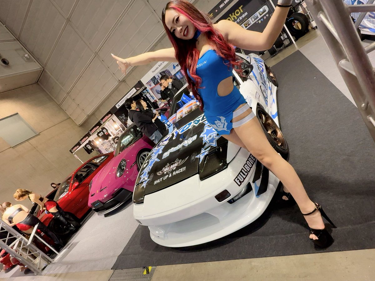 hanyan69's tweet photo. #東京オートサロン2026
ZENEWブース3日間ありがとうございました🥰

休憩する間もないぐらいの大忙しで受付させて貰ってて楽しかったよん！

GPgirlのみんな仲良すぎて最高でした💕
#TAS #レースクイーン #キャンギャル
#ZENEW #拡散希望 https://t.co/BpYa7A4kaG