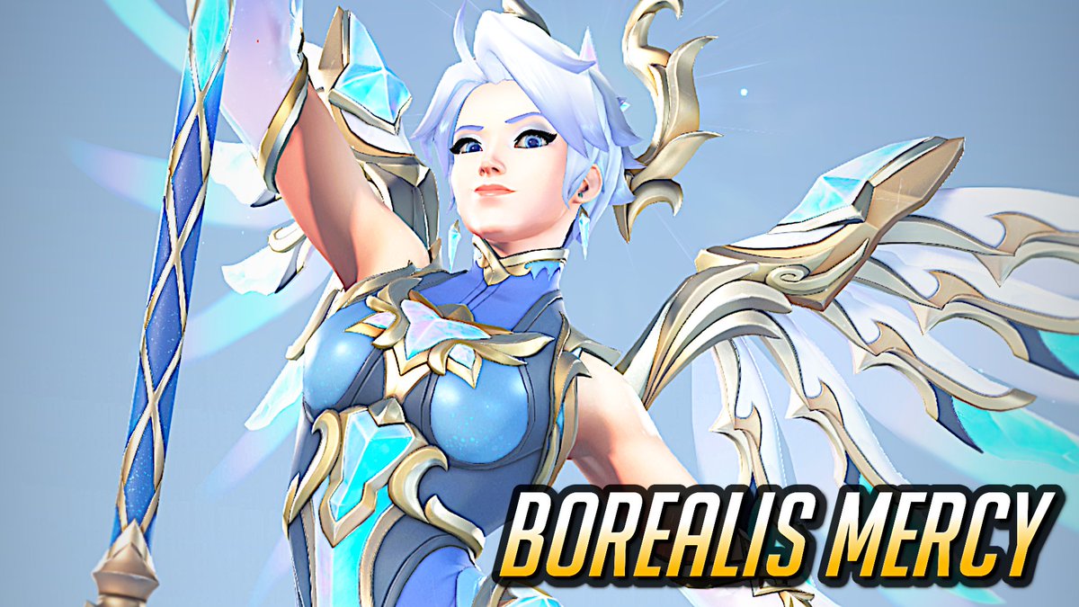 Mercy's new Boralis skin is so epic!
New video is up now, hope you enjoy. 💙🤍 

Watch here: youtube.com/watch?v=yhsB22…