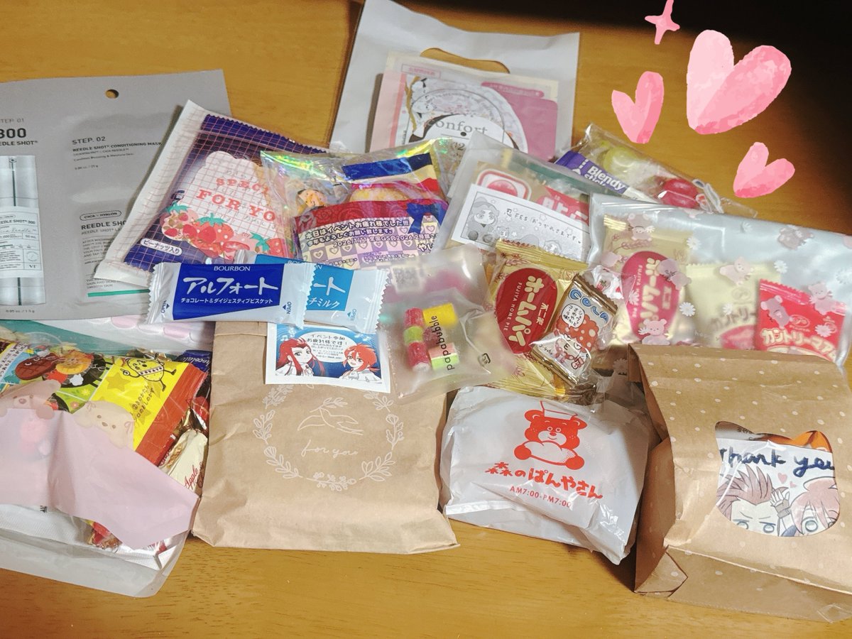 差し入れもたくさんありがとうございました！！大事にいただきます💗