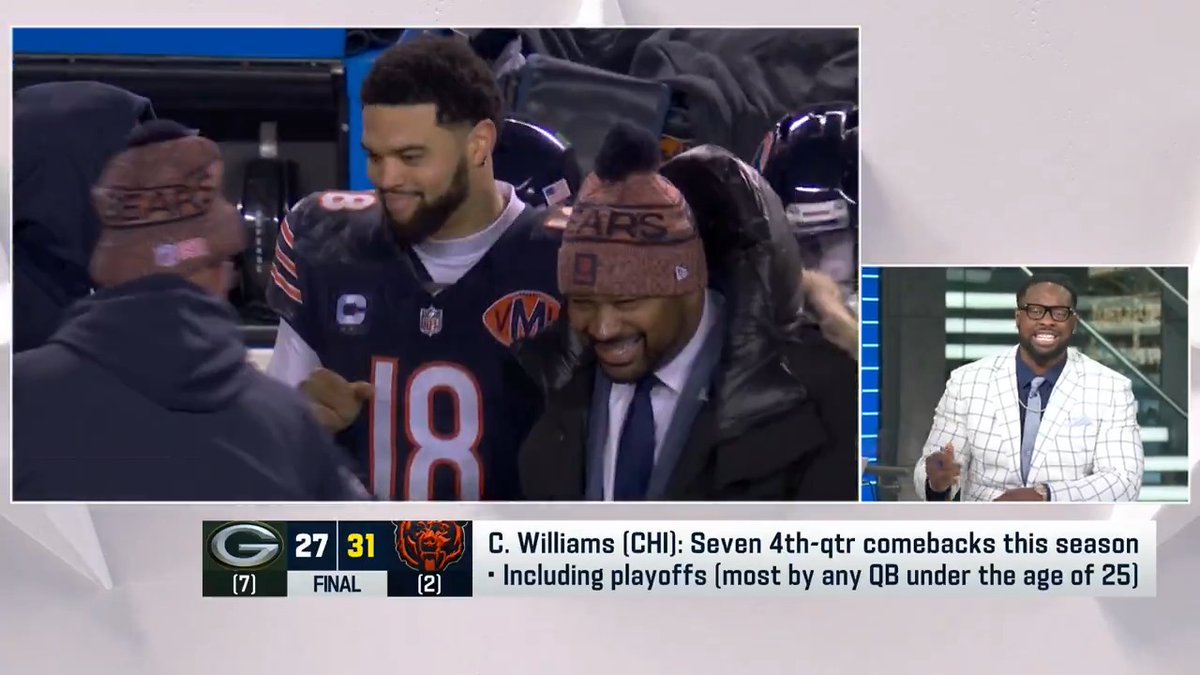 "Caleb Williams is the best Bears quarterback ever."
@Geraldini93 has been very impressed with the natural talent and playmaking abilities of @CALEBcsw 🙌