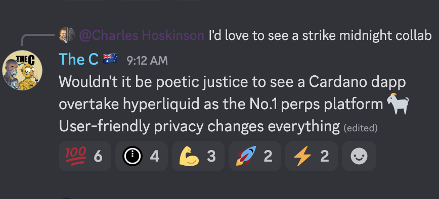CZ once mentioned it would be great to have "dark pools" for their derivatives. Crazy thing is, dark pools may happen onchain first 👀 <a href="/strikeperps/">Strike | Onchain Perps</a> x <a href="/MidnightNtwrk/">Midnight</a>