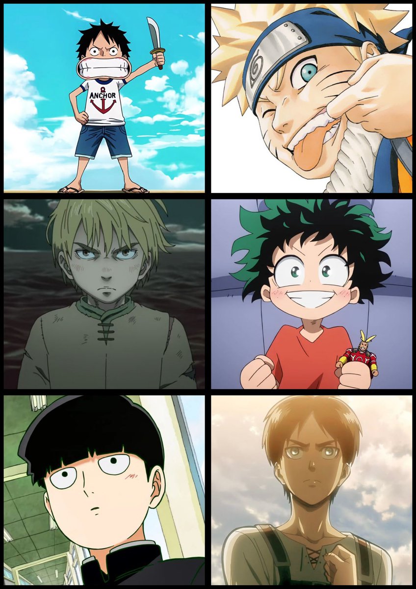 Peak_nime's tweet image. Which Anime MC developed the most across the series?