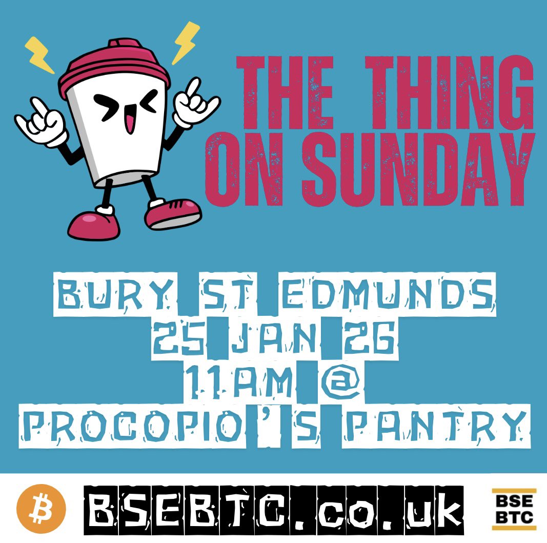 Bury St Edmunds Bitcoin tweet media