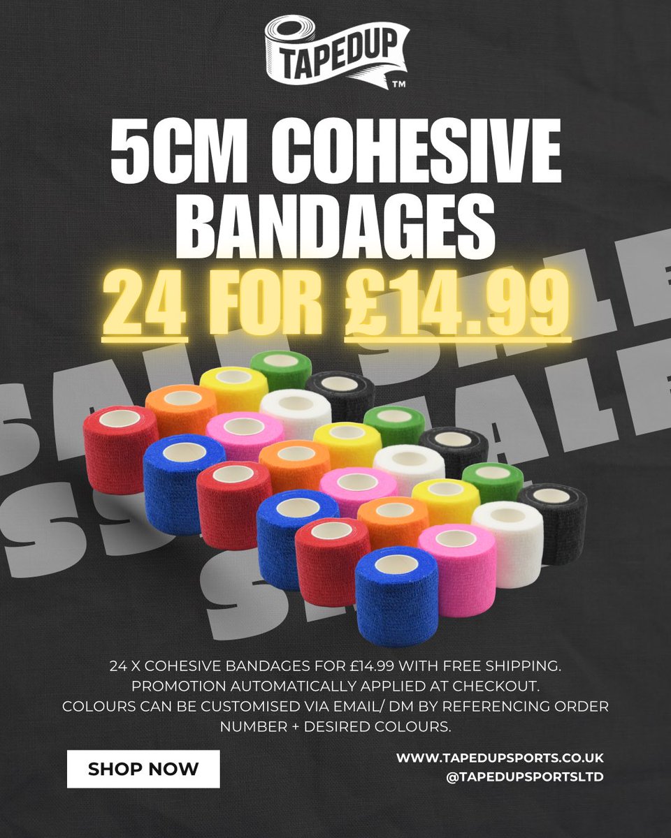 TapedUp Sports Ltd tweet media