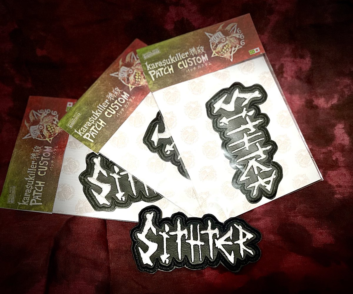 Sithter's tweet image. 2026 ニューアイテム
KarasuKiller製
ヴィーガンレザーパッチ