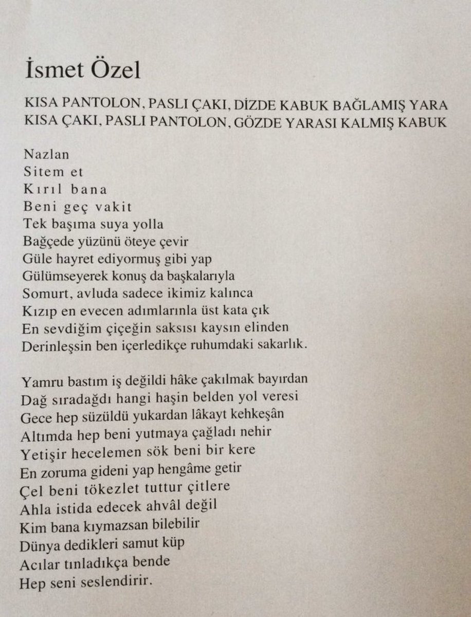 ilssonteuxsair's tweet photo. Dönüp dolaşıp okuyorum acayip bir şiir bu https://t.co/Oolx6tDjHC