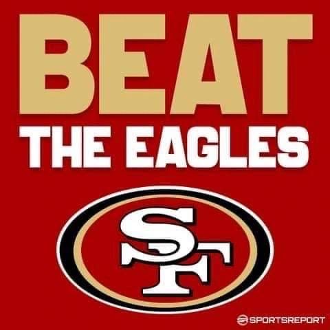 Val9erGrl_in_CA's tweet image. Game Day! #NFLWildCard #NFL 
#FTTB #GoNiners @49ers