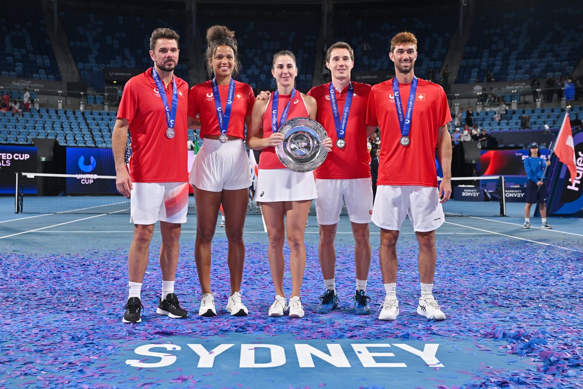 Give it up for Team Switzerland 👏

What an incredible week of sportsmanship, teamwork, and tennis 🇨🇭

It's been a pleasure!