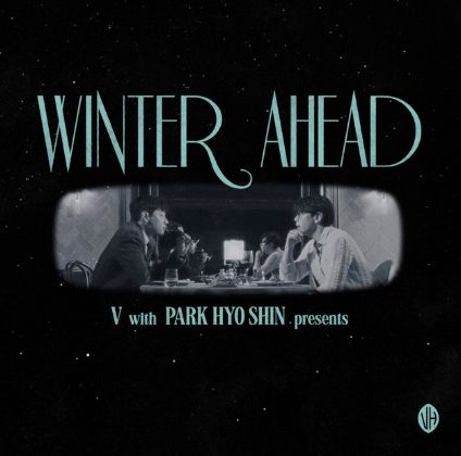 AboutMusicYT's tweet image. Winter Ahead by Taehyung and Park Hyoshin re-enters Global Spotify at #195 with 1.227 million streams.