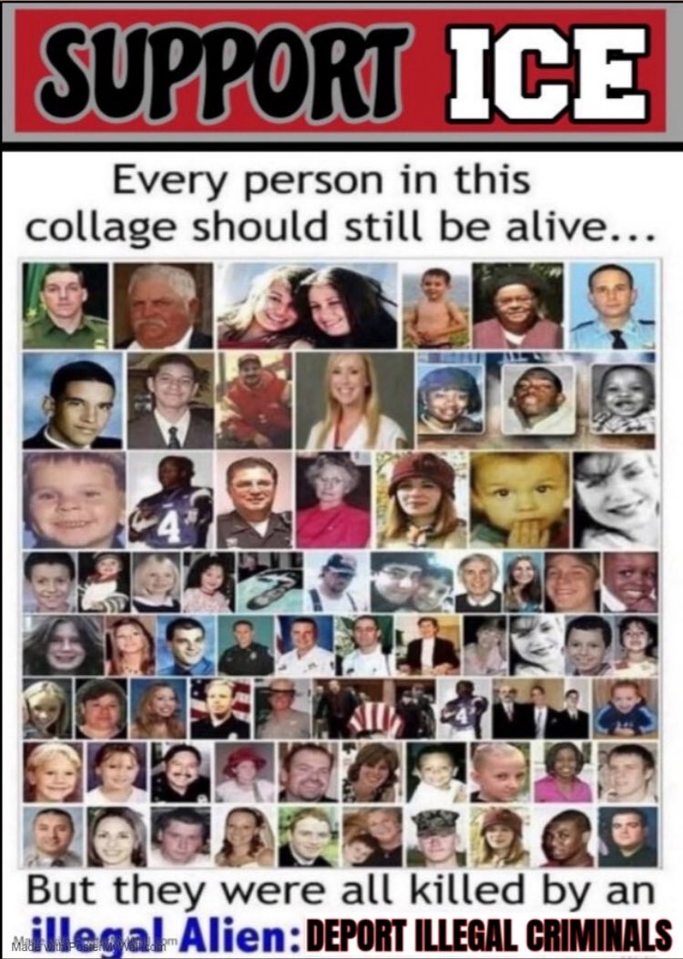 SpiritedWarrio1's tweet image. What people have to realize is ICE is saving lives!  Every illegal criminal they catch and deport may save the life of someone you know and love !