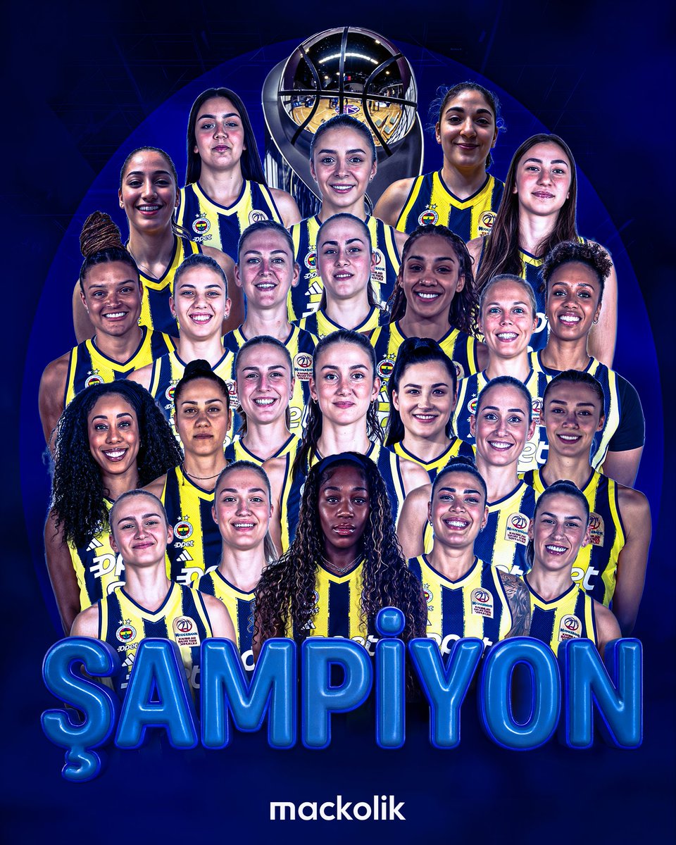 🏆🏀 KADINLAR TÜRKİYE KUPASI’NDA ŞAMPİYON FENERBAHÇE OPET!