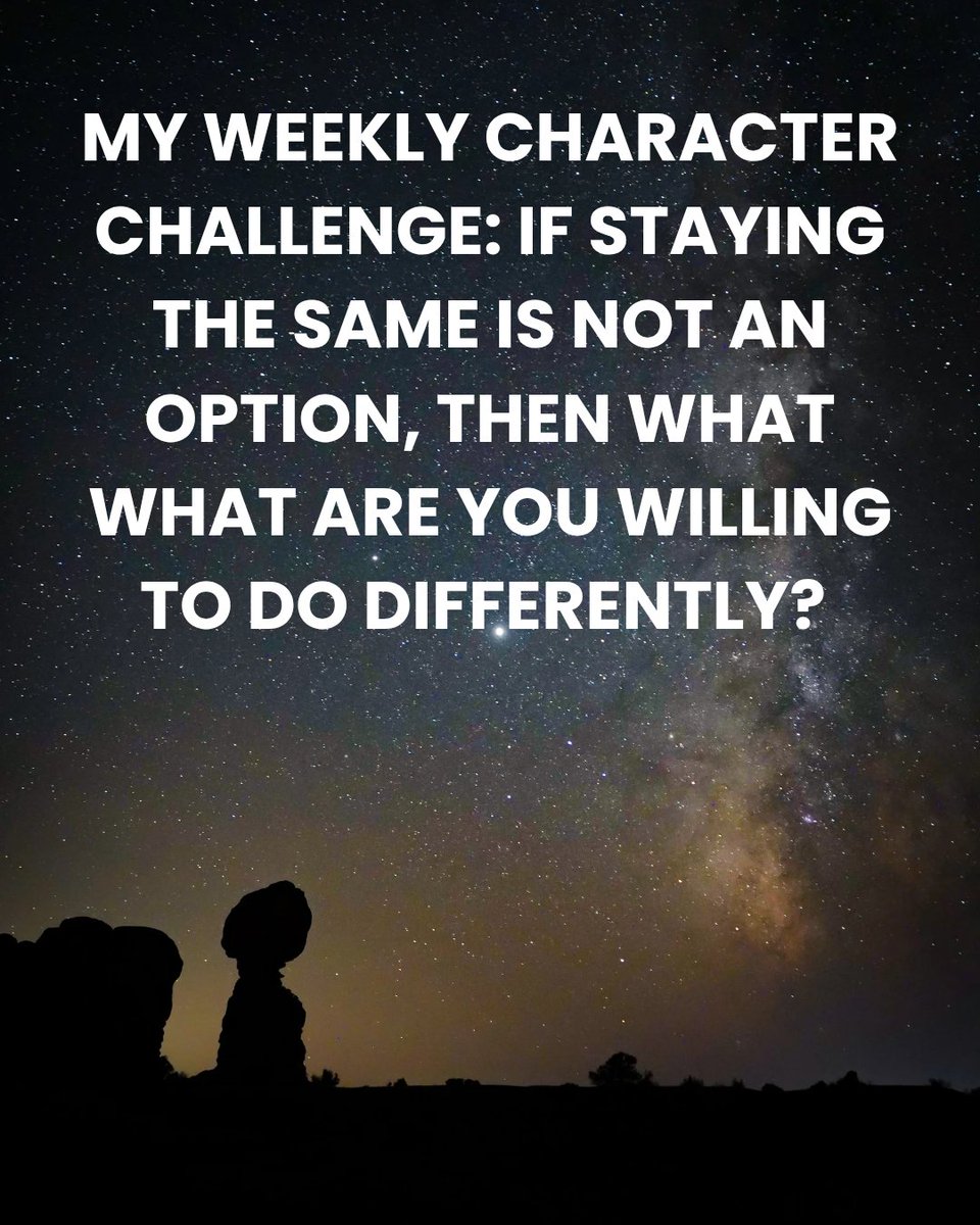 BainesJeff's tweet photo. My weekly character challenge: Change will not happen unless you take action. #GetToOne #keeprowing https://t.co/zmRxM3o9ch