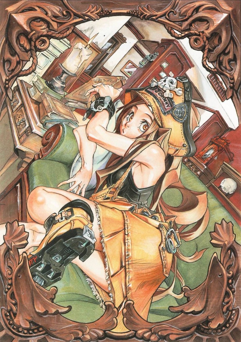 nostalgiaa's tweet image. Art by Daisuke Ishiwatari