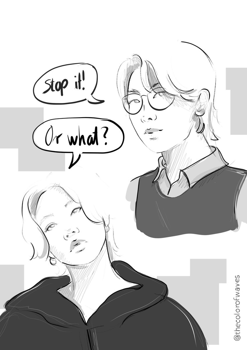 Trying different styles for my Namgi hehe