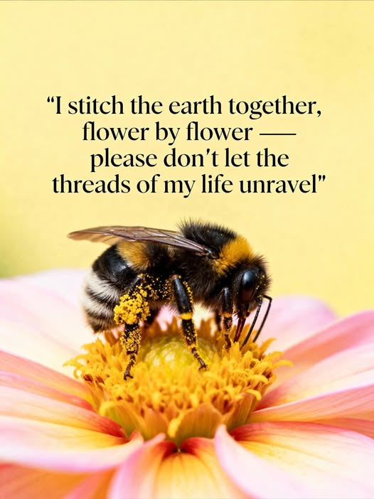 When will the world realise, that we can't survive without pollinating insects and a healthy, functioning eco-system?? 😏🐝🐝