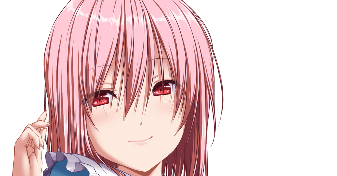 タップするとでっかい幽々子様 