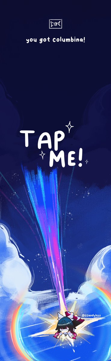 ccandyless's tweet image. tap to win your 50/50 ⋆⭒˚.⋆  #genshintwt