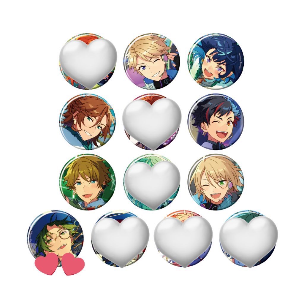 あんスタ コレ缶 藍良 コレクション缶バッジ［2025 Jul.］-Idol Side-（BOX） – pattythree