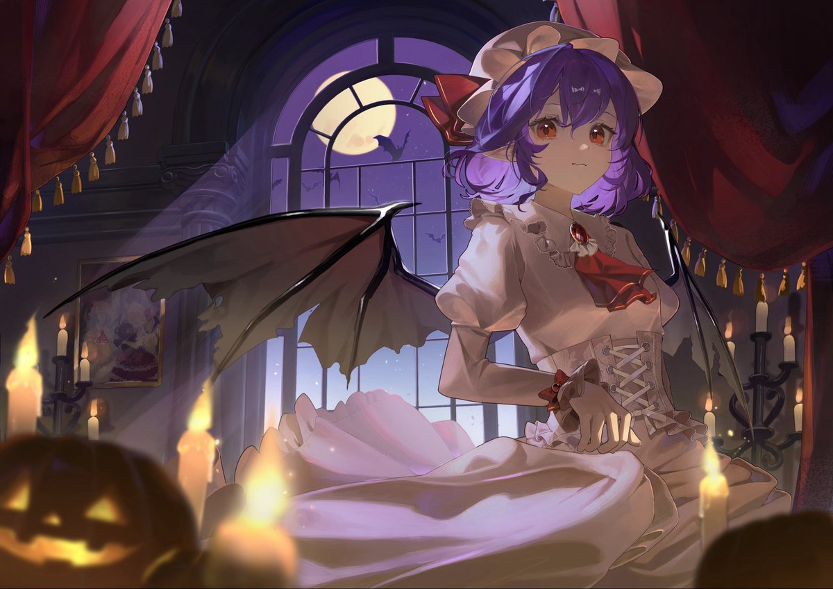 早すぎるハロウィン🎃描かせていただきました！ #東方十二季報2026