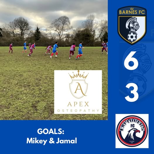 Barnes Football Club tweet media