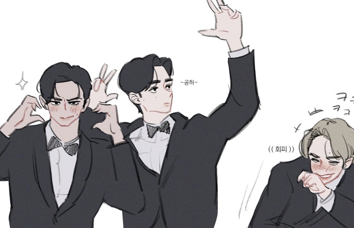 hamboogi03's tweet image. ㅇㅌㅊㄹㅈ 흑백즈 + 희