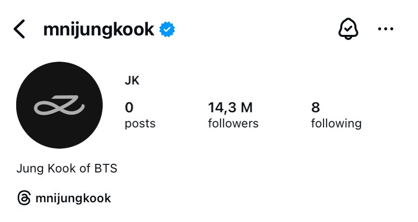 jeonIves's tweet image. jungkook is back on threads???