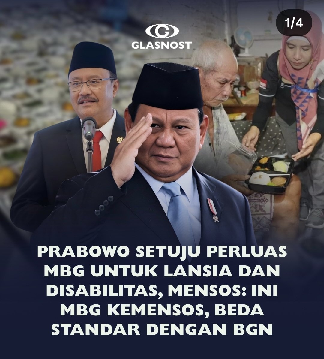 pada akhirnya program setiap kementrian nanti cuma mentok ngasi makan orang2: anak sekolah, balita, ortu, asonfan, kelas menengah, tentara, guru, dll.