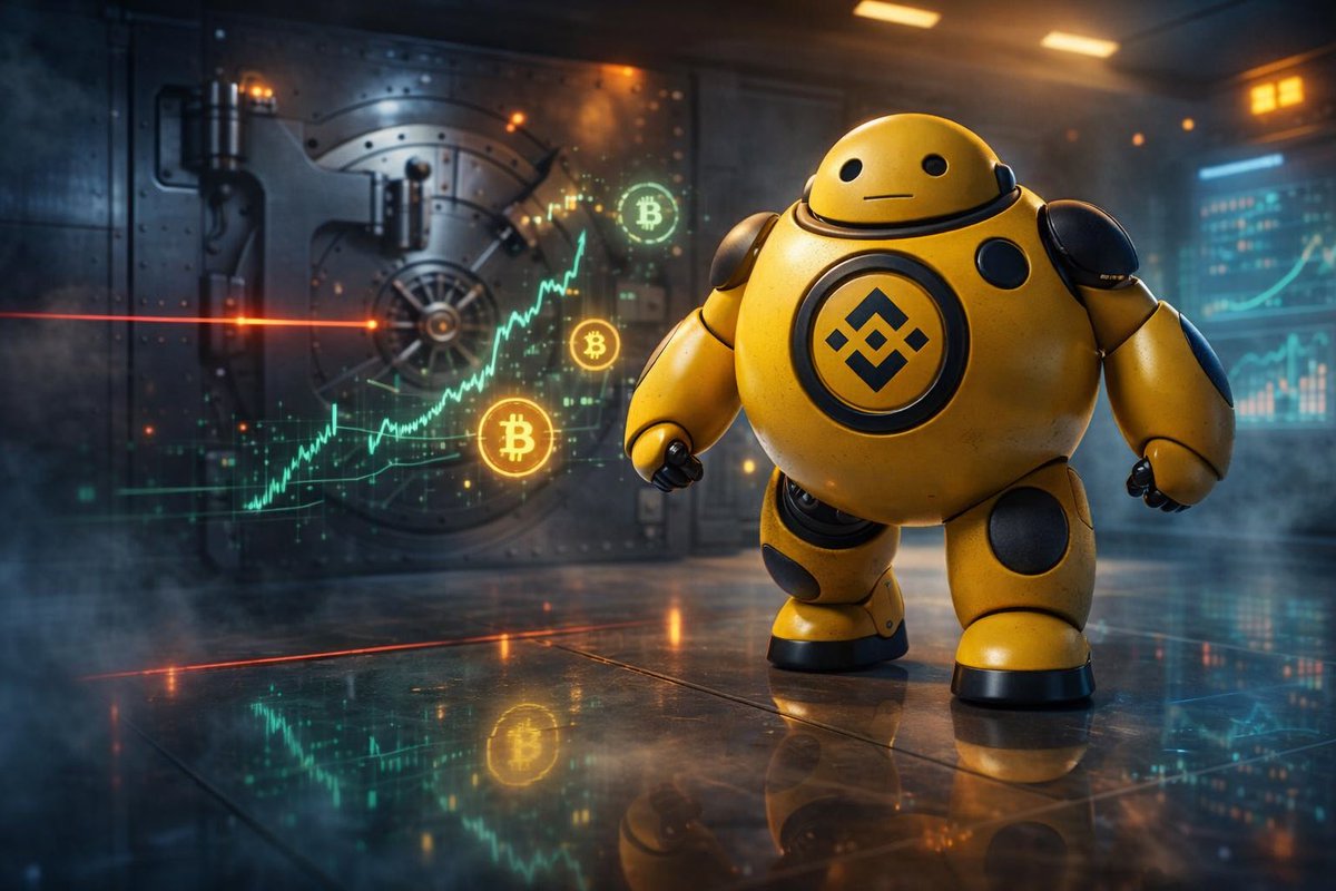 Institutional-grade protection activated.
BINA stands guard as BTC chills at ~$90K. No weak hands allowed.
Lasers on, charts subtle but green, vault unbreakable.
2026: Secure today, moon tomorrow. 😤🔥
$BINA army — lock it in! #BNB