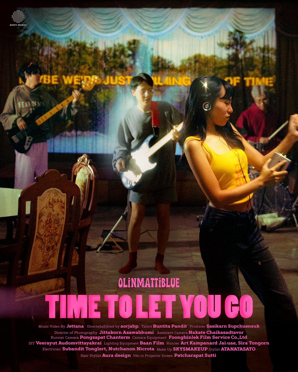 SonyThaiArtists's tweet image. "TIME TO LET YOU GO"
on Youtube: Olin MattiBlue

📌13 JAN (7 PM) - Official Teaser
----
📌15 JAN (12 AM) - Streaming 
📌15 JAN (7 PM) - Official MV

#TIMETOLETYOUGO #OlinMattiBlue
#SonyMusicThailand #sonymusicthaiartists