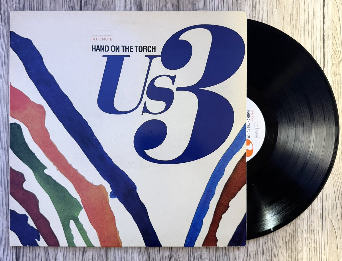 今宵の1枚 #Us3 「Hand On The Torch/ Us3 （🇬🇧 2nd Issue LP / Blue