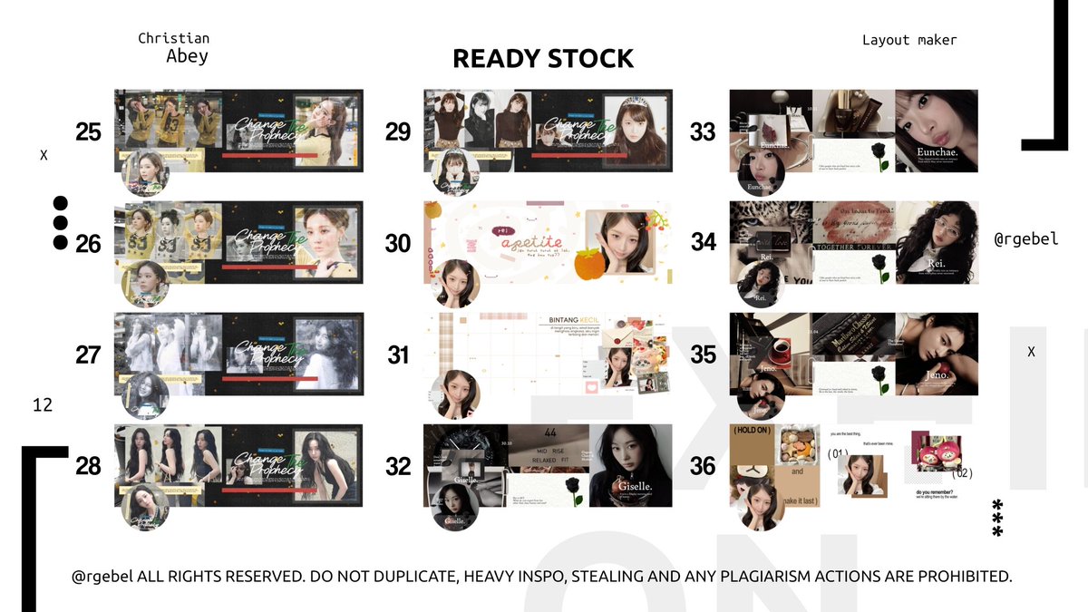 rgebel's tweet image. Help repost, thank you!

Dalam rangka bersih-bersih galeri dan ibis. Saya mau CS 60 layout rs saya serba 5K. No retext ya. Yang mau jajan bisa sebut nomor aja. Avail for sponsorship juga.

#zonauang