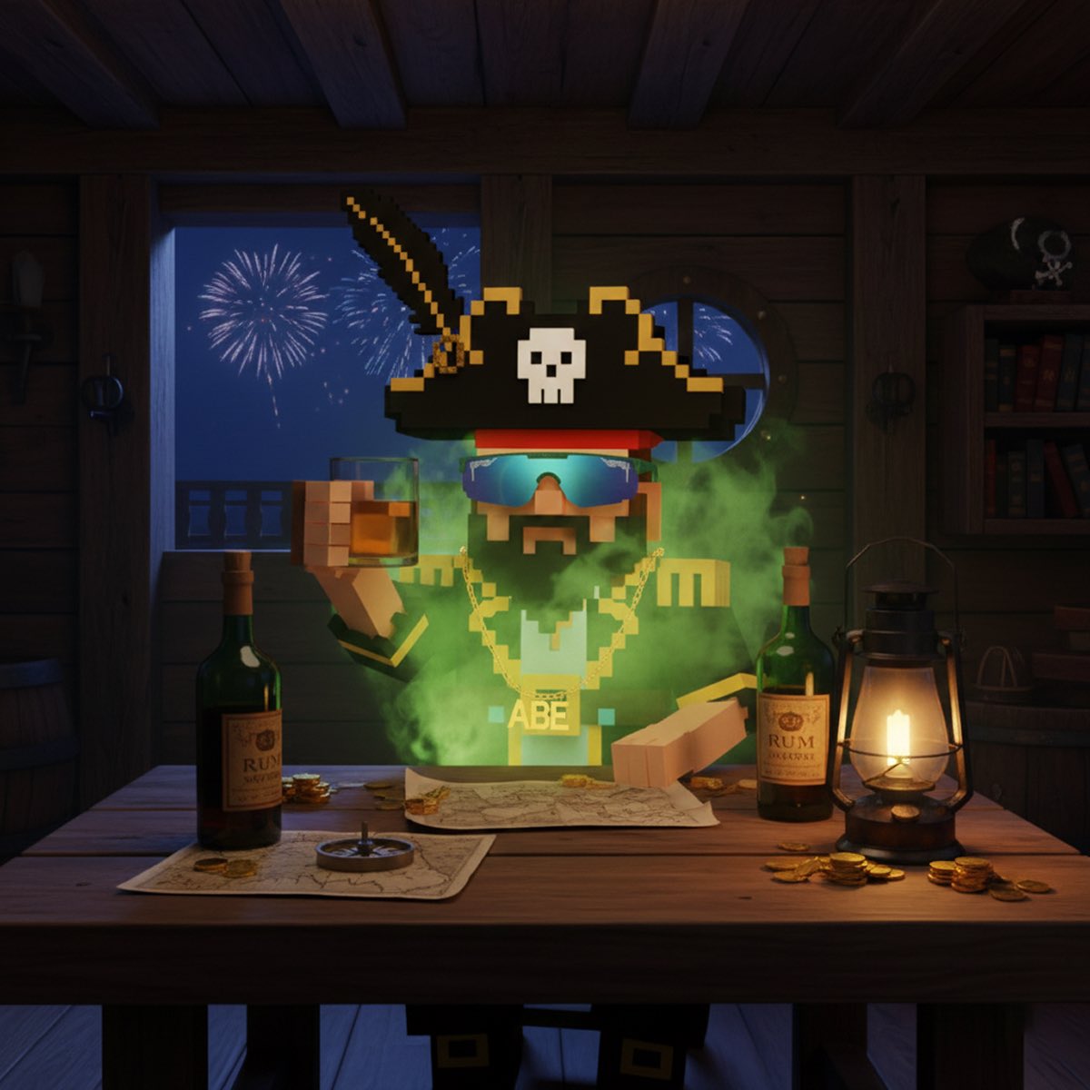 There will be the sign.