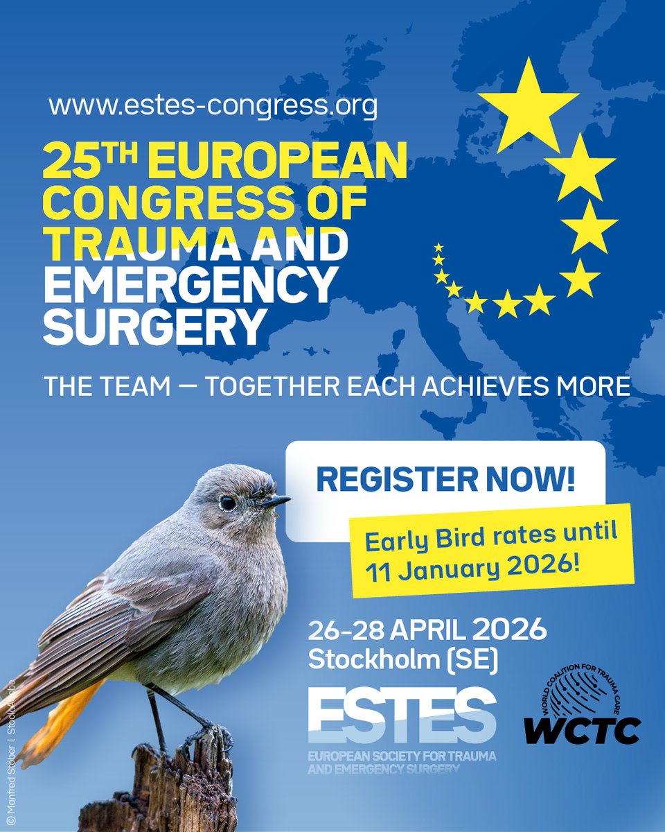 European Society for Trauma & Emergency Surgery tweet media
