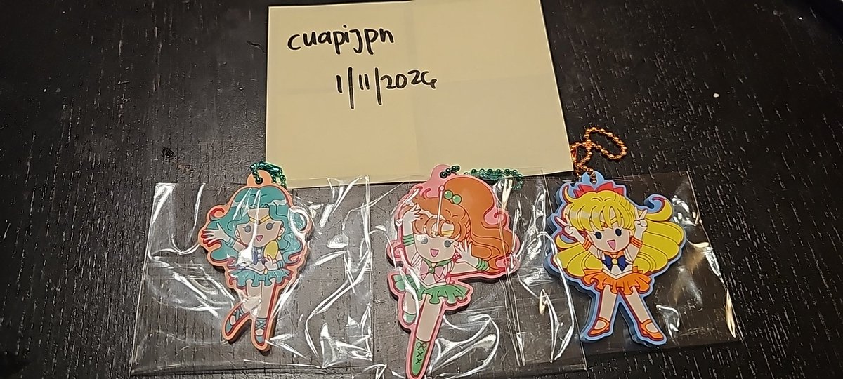 cuapijpn's tweet photo. セーラームーン　セーラームーンストア　ラバーマスコット　交換　譲渡

譲
ネプチューン、ジュピター、ヴィーナス

求
ウラーヌス
マーズ
ちびムーン

1月16日セーラームーンストアでミートアップ、郵送での交換
どうぞよろしくお願い致します https://t.co/pCpb9rrOJ5