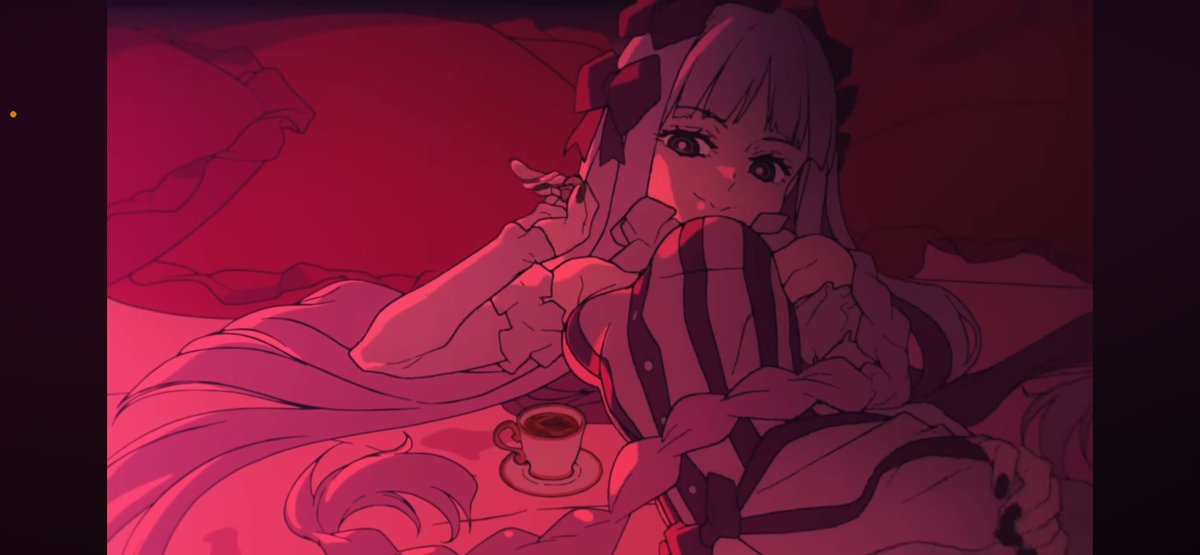 nishi_haru02's tweet image. 『Fate/strange Fake』、フランチェスカの「この人、ビジュはめちゃくちゃ良いんすよ」が一目で伝わってくる映像良すぎる。