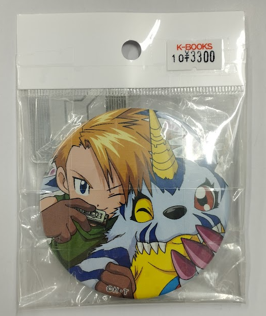 デジモン　ヤマト　缶バッジ デジモンアドベンチャー tri. ドでか缶バッジ 5th 八神太一 石田ヤマト