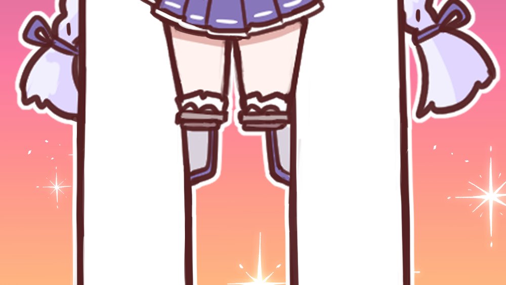 Katsumaxxx's tweet image. 縦長がいけるというならこの前描いたヨミちゃんをだね…
#トリッカル