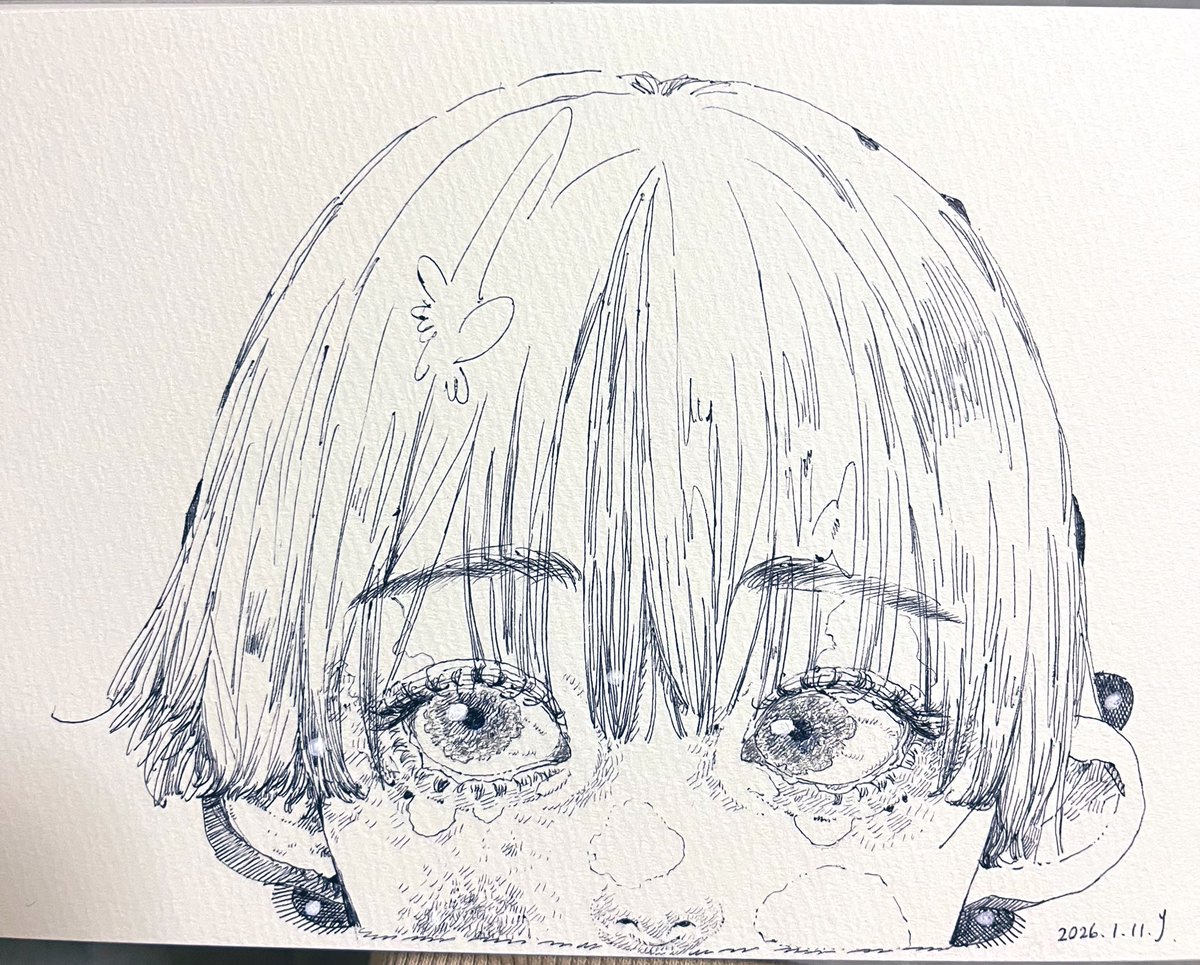 眉髪 tweet media