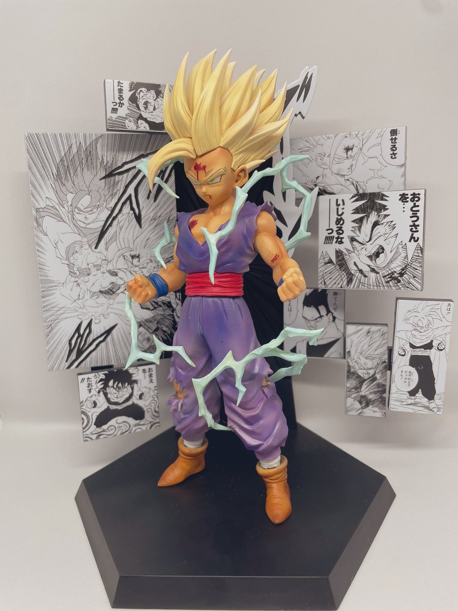 40周年悟飯リペイント完成！ #ドラゴンボールZ #一番くじ