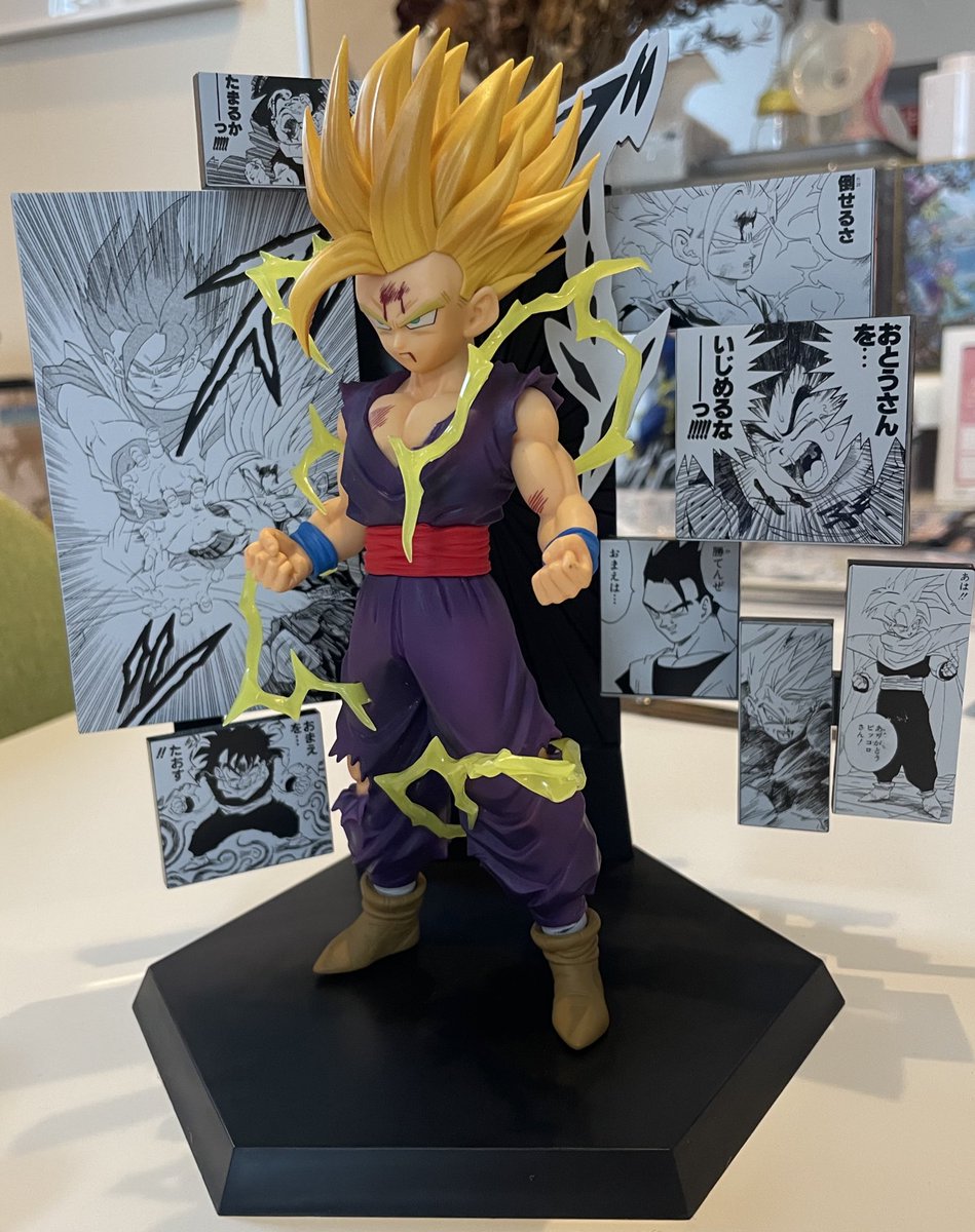 40周年悟飯リペイント完成！ #ドラゴンボールZ #一番くじ