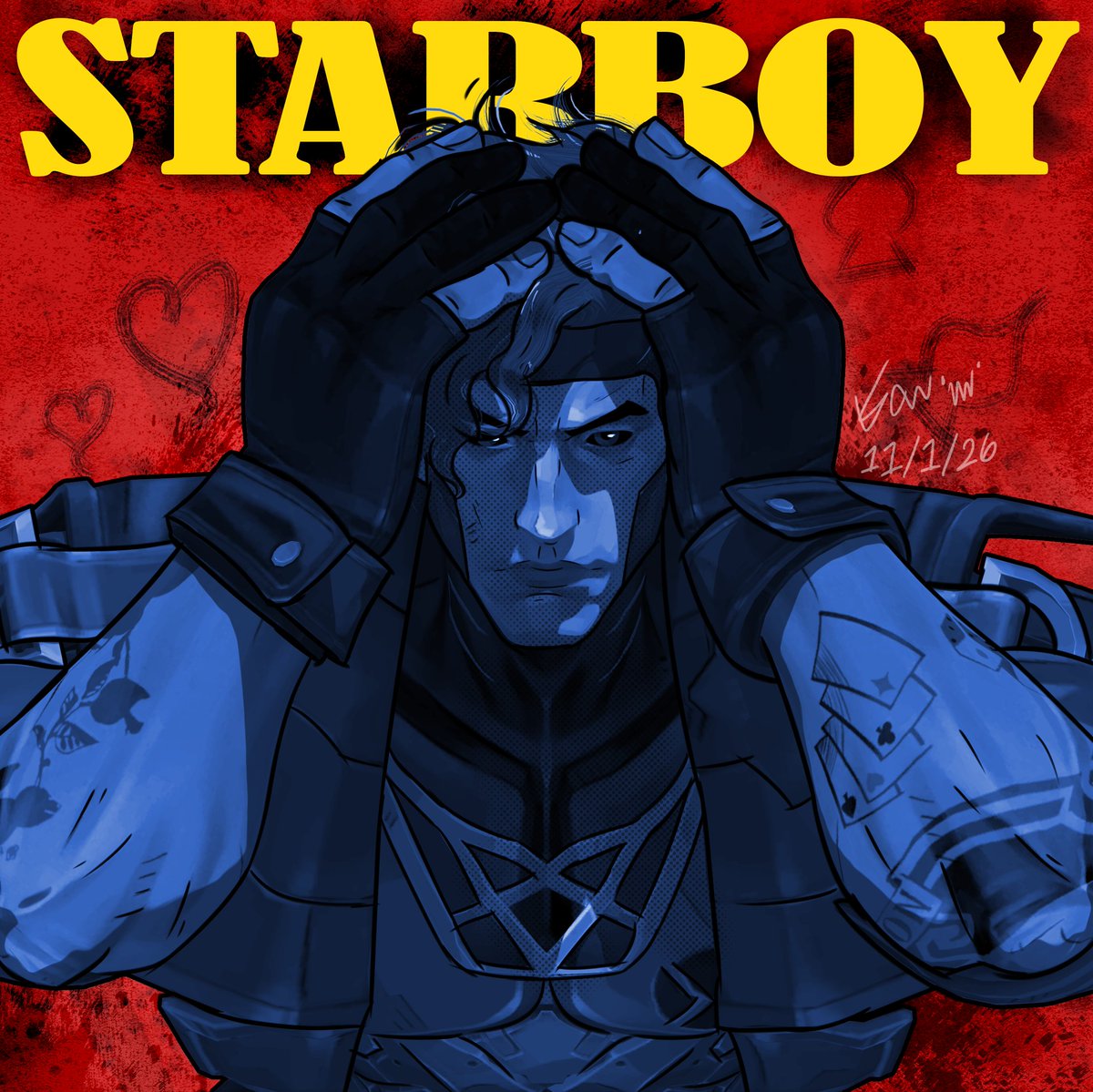 veryfunnyhandle's tweet image. I'm a Motherfuckin Starboy #Gambit #MarvelRivals