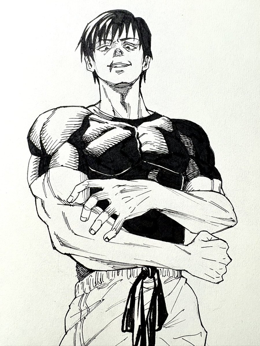 pepechiyo's tweet photo. #呪術廻戦 #JujutsuKaisen #伏黒甚爾 https://t.co/CF2BZ863AD