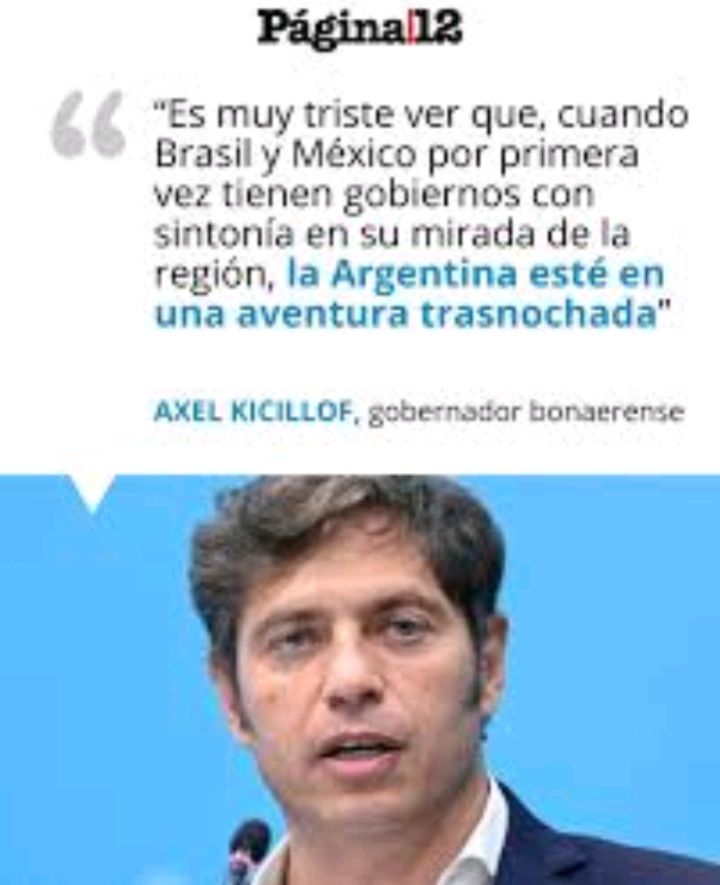 El mundo es un polvorín,contundente definición de Axel Kichillof)..👇!
#BuenDomingo
#MileiDestruyeArgentina 
#MileiCipayo 
#HabraConsecuencias